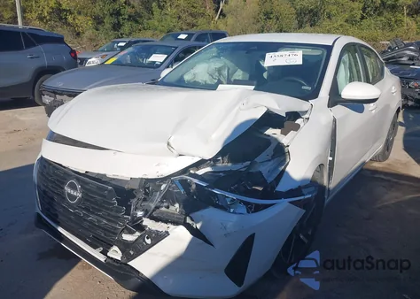 2025 Nissan Sentra Sv from USA, damaged, VIN 3N1AB8CV6SY276960